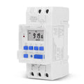 16A Montaje en carril Din Temporizador digital Interruptor Microordenador Control de relé de tiempo programable semanal, SINOTIMER TM919A-110V, SINOTIMER TM919A-2 220V, SINOTIMER TM919A-3 24V, SINOTIMER TM919A-4 12V, T SINOTIMER TM919A-5V              ...