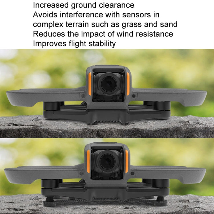Parachoques de protección ligero de fibra de carbono para chasis RCSTQ de DJI Avata 2