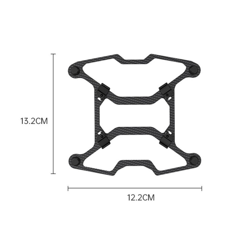 Parachoques de protección ligero de fibra de carbono para chasis RCSTQ de DJI Avata 2
