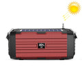 BDL-187 Altavoz inalámbrico con luz LED y Bluetooth, portátil, para exteriores, para acampar, radio FM
