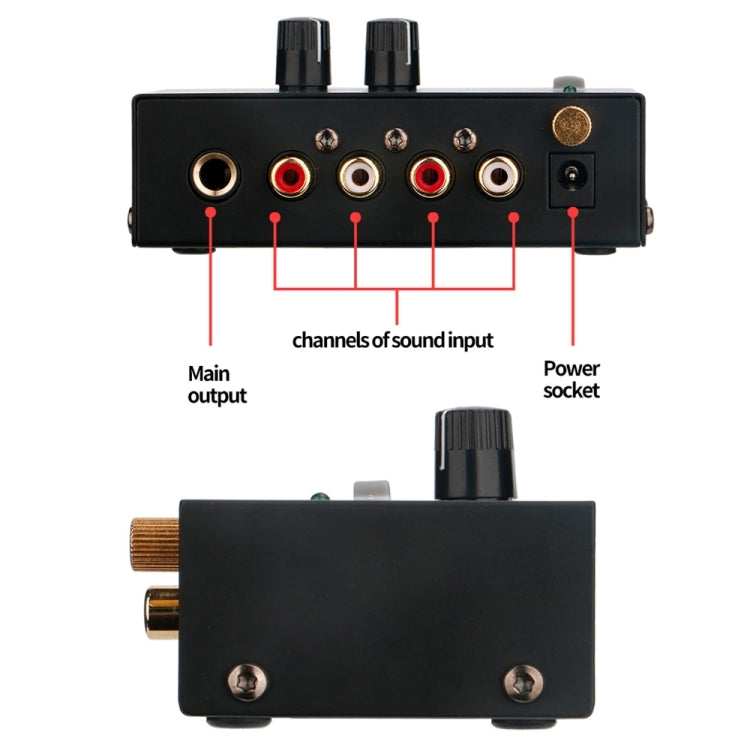 Preamplificador para reproductor de discos de vinilo, enchufe europeo, PP500 EU Plug