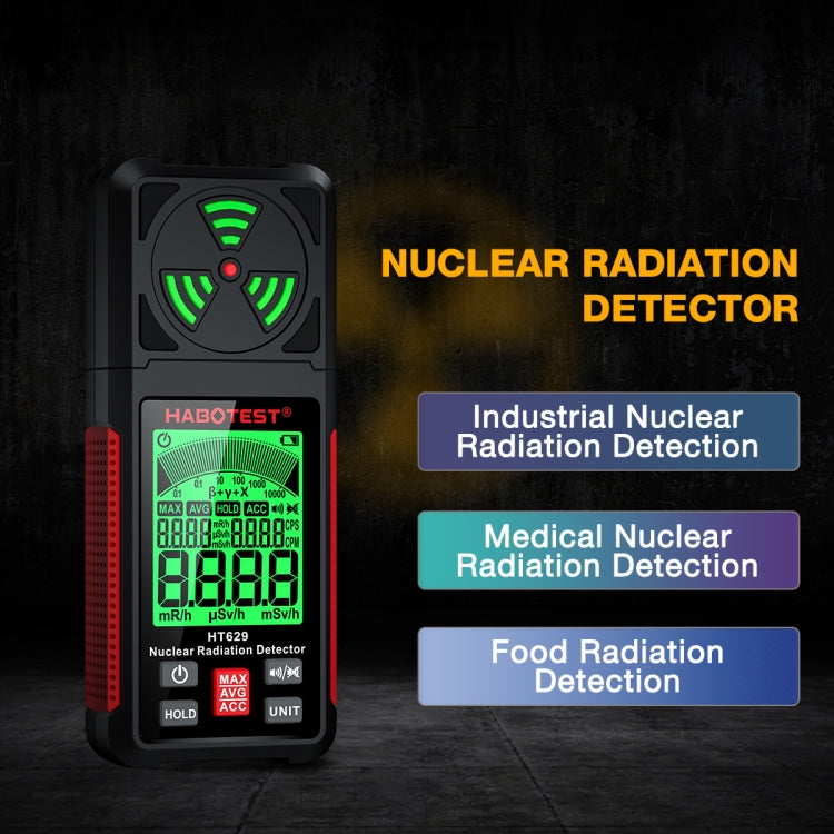 Detector de mármol radiactivo HABOTEST por contaminación por radiación nuclear
