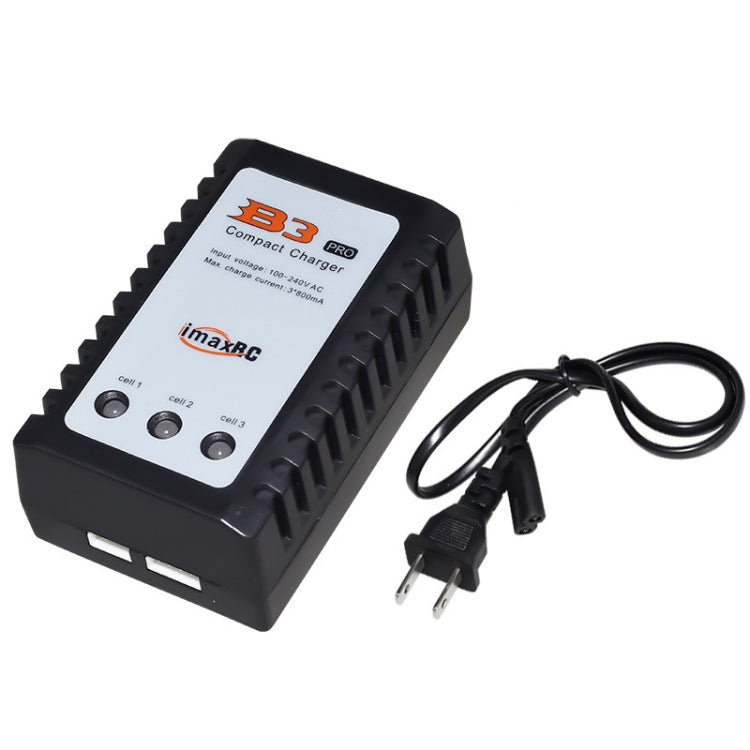 ImaxRC 7,4 V/11,1 V 2S/3S modelo avión Drone batería de litio cargador de equilibrio inteligente, US Plug