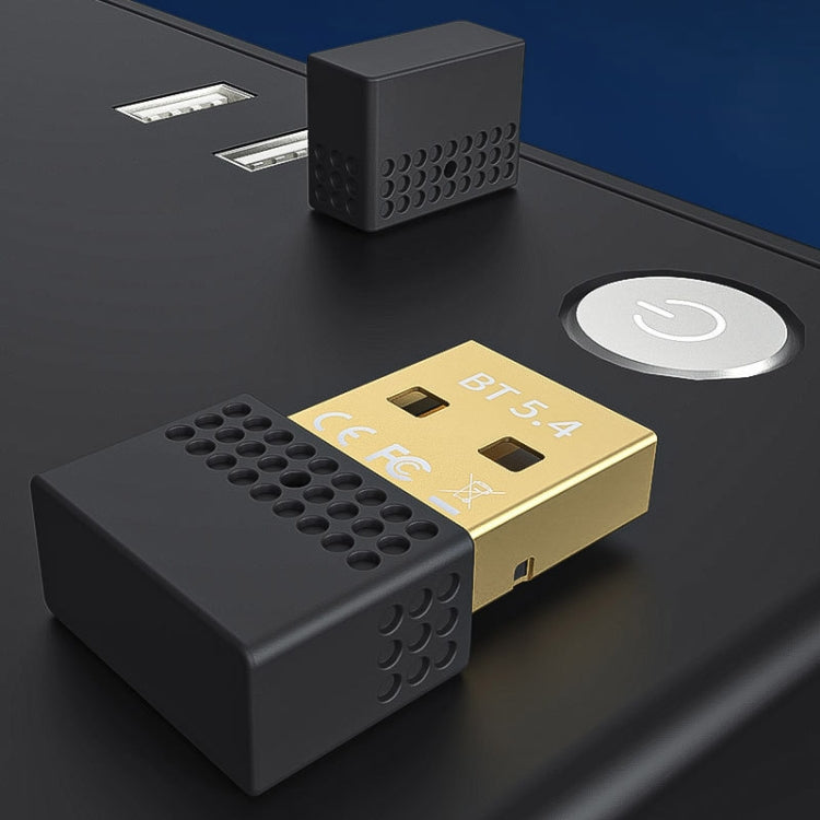 Adaptador USB Bluetooth 5.4 Transmisor Receptor Adaptador de Audio Bluetooth para PC, Bluetooth 5.4
