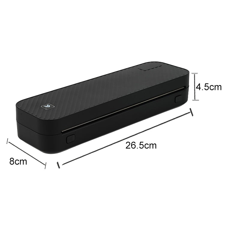 Impresora térmica portátil inalámbrica WiFi Bluetooth A4 de 203 DPI para el hogar