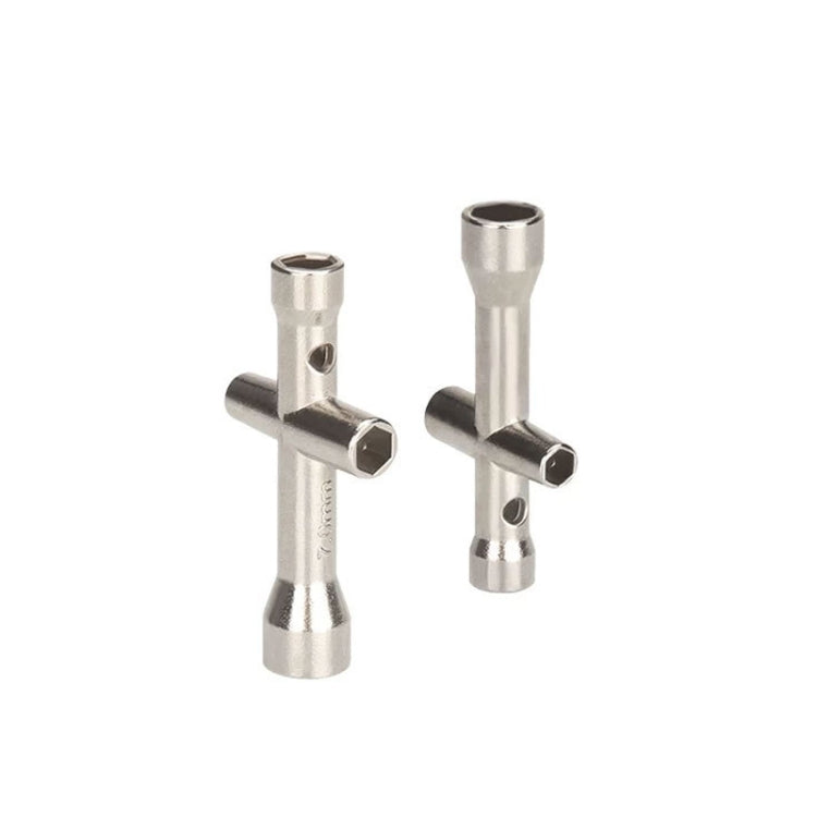 Llave de cruz para impresora 3D, mini dado, herramienta para tuercas y tornillos M2/M2.5/M3/M4, 2pcs