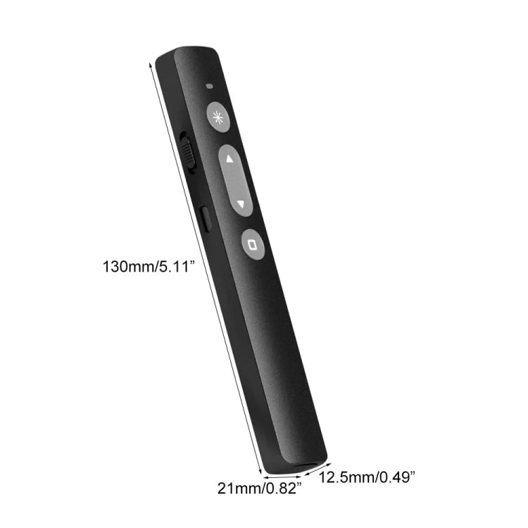 Puntero láser infrarrojo multimedia B1 para enseñanza empresarial, bolígrafo inalámbrico para pasar páginas en PPT, B1 (Black), B1 (White), B1 (Pink)