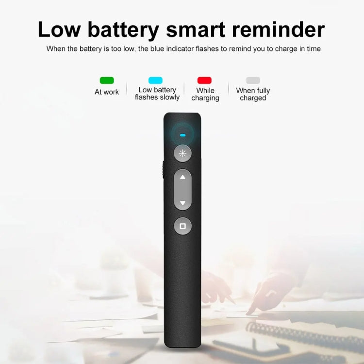Puntero láser infrarrojo multimedia B1 para enseñanza empresarial, bolígrafo inalámbrico para pasar páginas en PPT, B1 (Black), B1 (White), B1 (Pink)