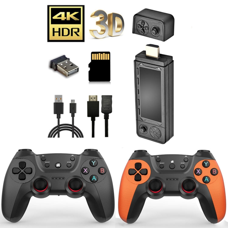 Consola de videojuegos X9 Ultra con mando inalámbrico doble de 2,4 G, 64GB 37000+ Games, 128GB 42000+ Games, 256GB  60000+ Games