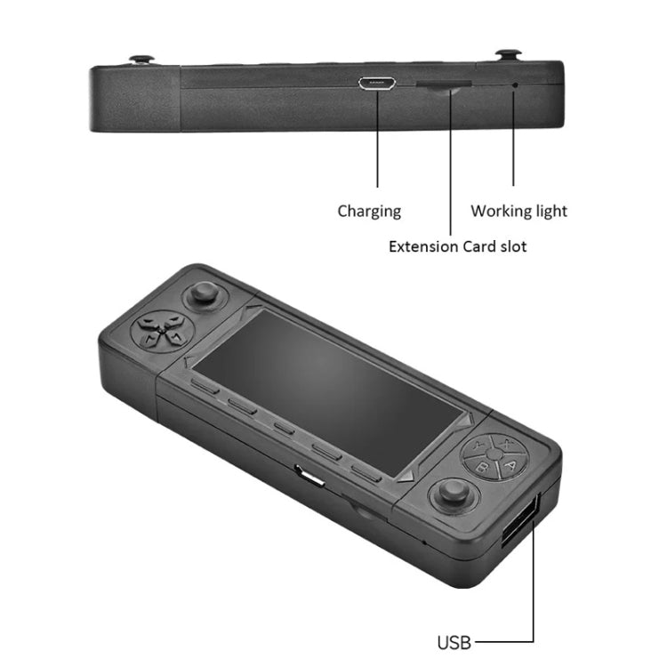 Consola de videojuegos X9 Ultra con mando inalámbrico doble de 2,4 G, 64GB 37000+ Games, 128GB 42000+ Games, 256GB  60000+ Games