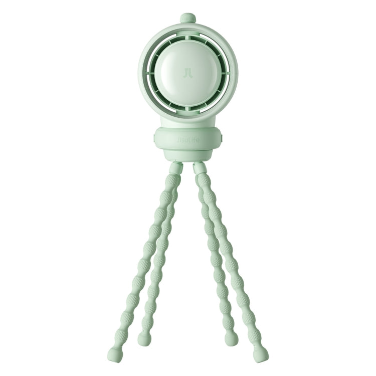 Ventilador para cochecito JisuLife Life2S, miniventilador de alta velocidad y ahorro de energía para cochecito, con cabezal oscilante sin aspas y purificador de aire, Life2S