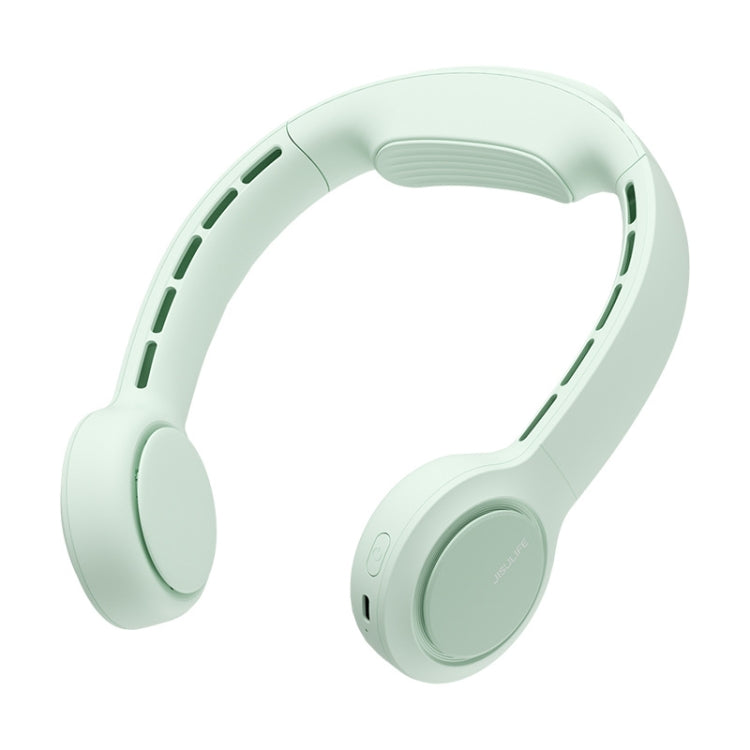 Ventilador de cuello colgante mini JisuLife FA31 recargable por USB, sin aspas, para exteriores, con alta potencia eólica