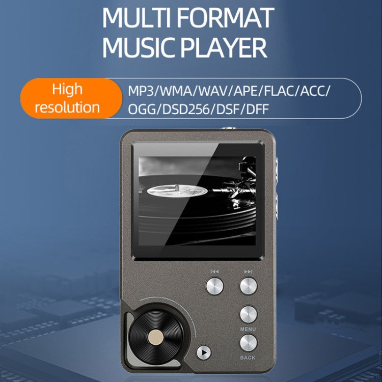 Reproductor de música HIFI sin pérdida DSD256 para deportes MP3, Without TF Card, With 64GB TF Card, With 128GB TF Card