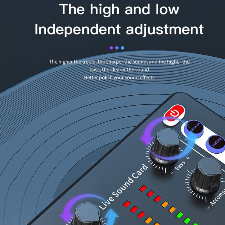 Tarjeta de sonido Bluetooth M8 para grabación y canto en vivo, Black, White, Black+Gold Cantilever, Black+Black Cantilever, White+Gold Cantilever, Black+Gold Cantilever Earphone, Black+Black Cantilever Earphone, White+Gold Cantilever Earphone, Gold Tri...
