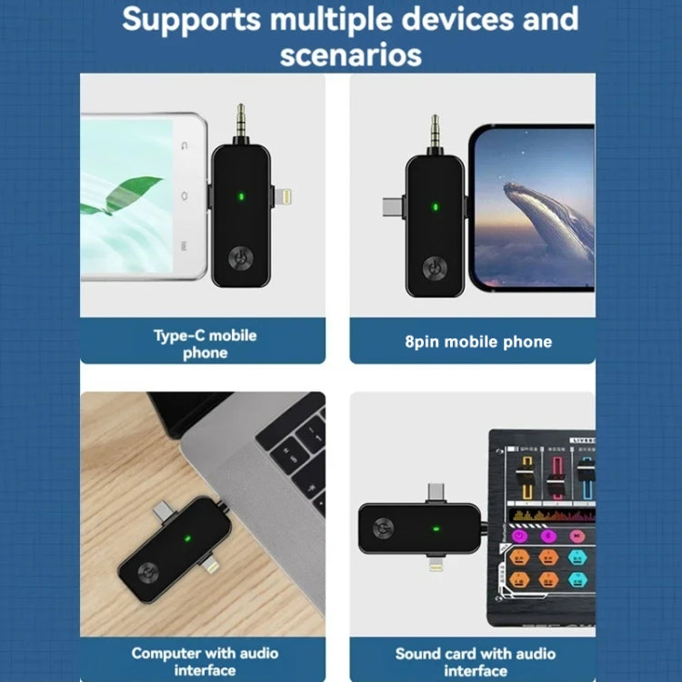 Sistema de monitorización intraauricular inalámbrico de 5,8 G compatible con monitorización con dos auriculares, One To One, One To Two, One To Four