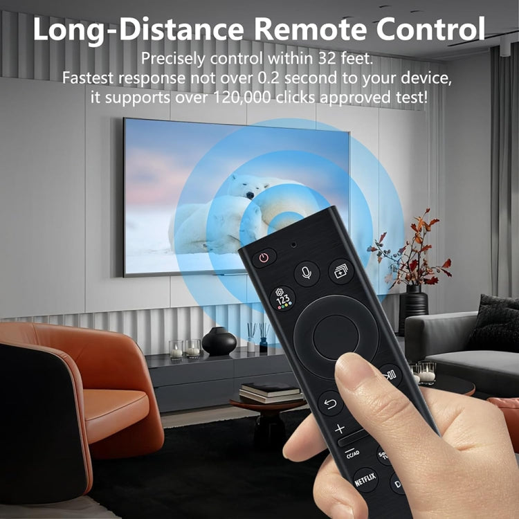 Control remoto de repuesto para Samsung Smart TV BN59-01385A, Battery, Charging