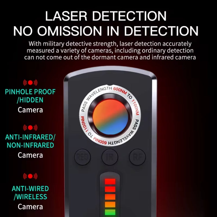 Detector de posicionamiento GPS para vehículos, anticámara y antivigilancia, GS40