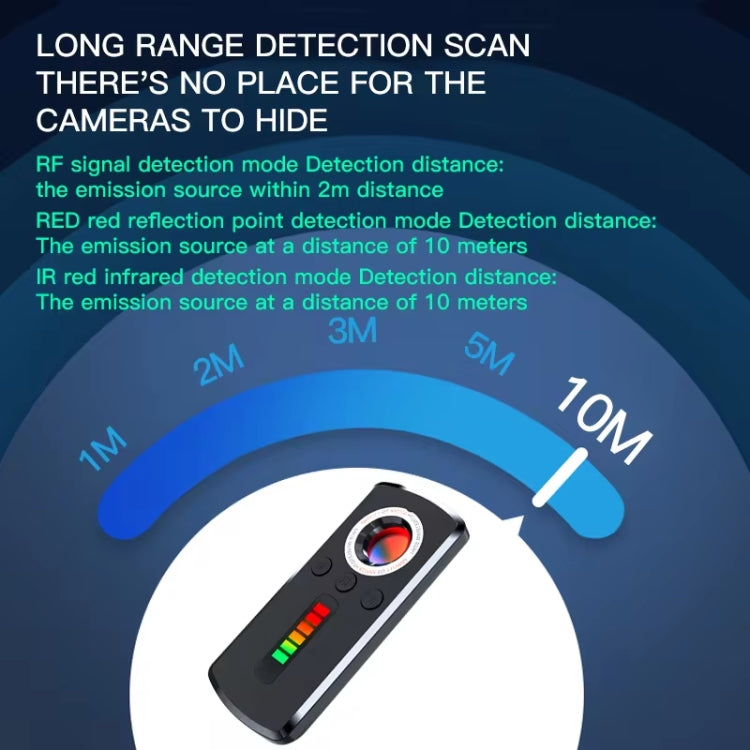 Detector de posicionamiento GPS para vehículos, anticámara y antivigilancia, GS40