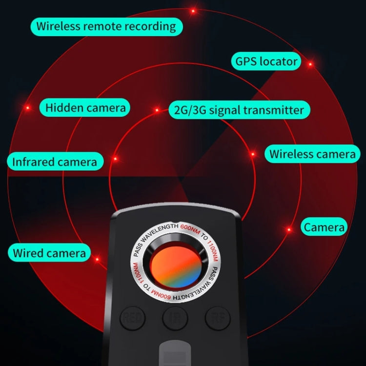 Detector de posicionamiento GPS para vehículos, anticámara y antivigilancia, GS40