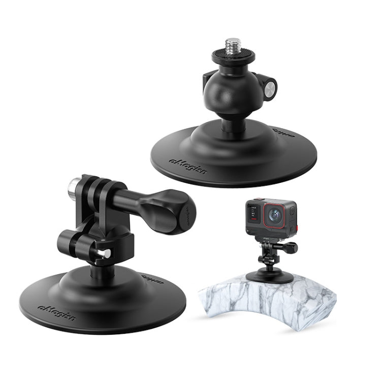 Soporte adhesivo flexible AMigisn para cámara de acción DJI / GoPro HERO / Insta360, 1/4 Inch, 3 Claws