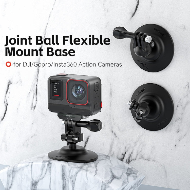 Soporte adhesivo flexible AMigisn para cámara de acción DJI / GoPro HERO / Insta360, 1/4 Inch, 3 Claws