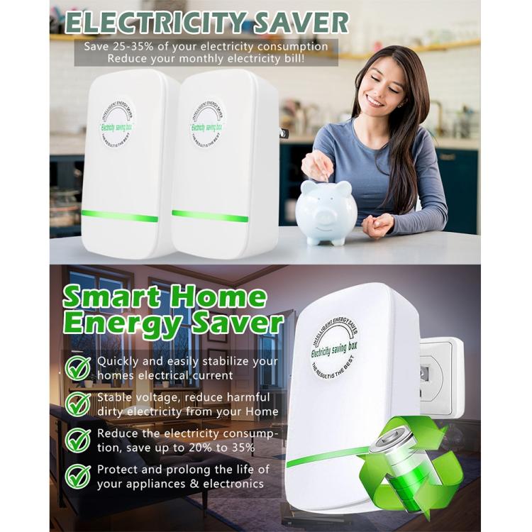 Caja de ahorro de energía portátil de seguridad SD008 para el hogar inteligente, EU Plug, US Plug, UK Plug, AU Plug