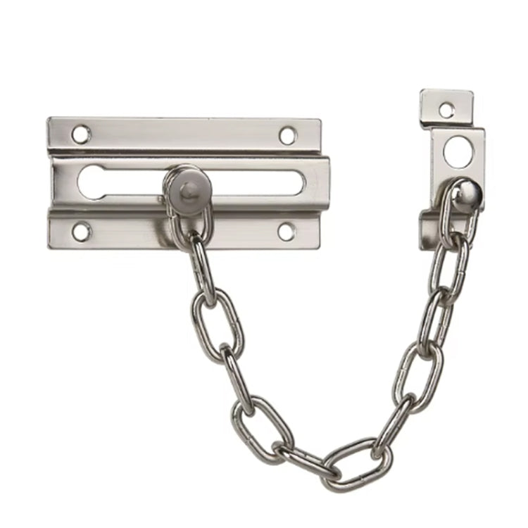 Cadena de seguridad para puerta, cerradura antirrobo para puerta de casa, pestillo para ventana, Square Black, Square Silver, Square Red Bronze, Round Gold, Round Bronze, Round Silver