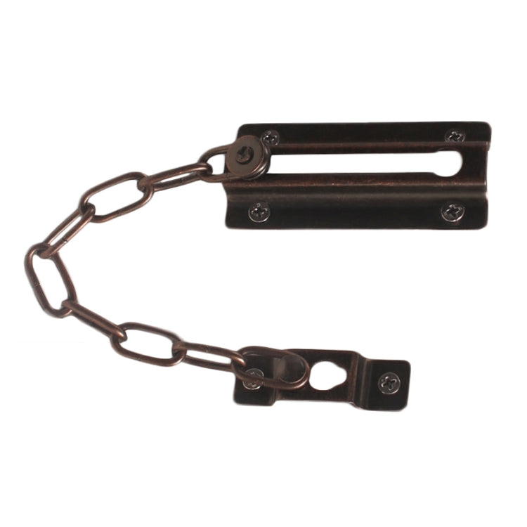 Cadena de seguridad para puerta, cerradura antirrobo para puerta de casa, pestillo para ventana, Square Black, Square Silver, Square Red Bronze, Round Gold, Round Bronze, Round Silver