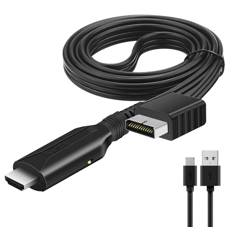 Cable adaptador convertidor de 1 m para Sony PS1 PS2 a HDMI, salida 720P/1080P, PS1 PS2 To HDMI