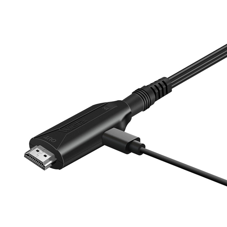 Cable adaptador convertidor de 1 m para Sony PS1 PS2 a HDMI, salida 720P/1080P, PS1 PS2 To HDMI