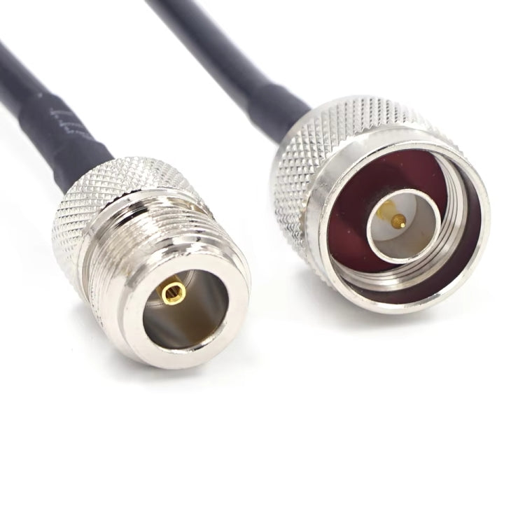 Cable adaptador N macho a N hembra RG58 Cable de extensión de radio WiFi, 0.5m, 1m, 3m, 5m, 10m