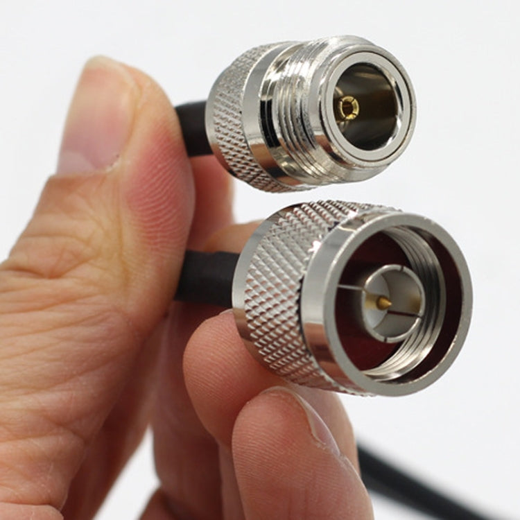 Cable adaptador N macho a N hembra RG58 Cable de extensión de radio WiFi, 0.5m, 1m, 3m, 5m, 10m