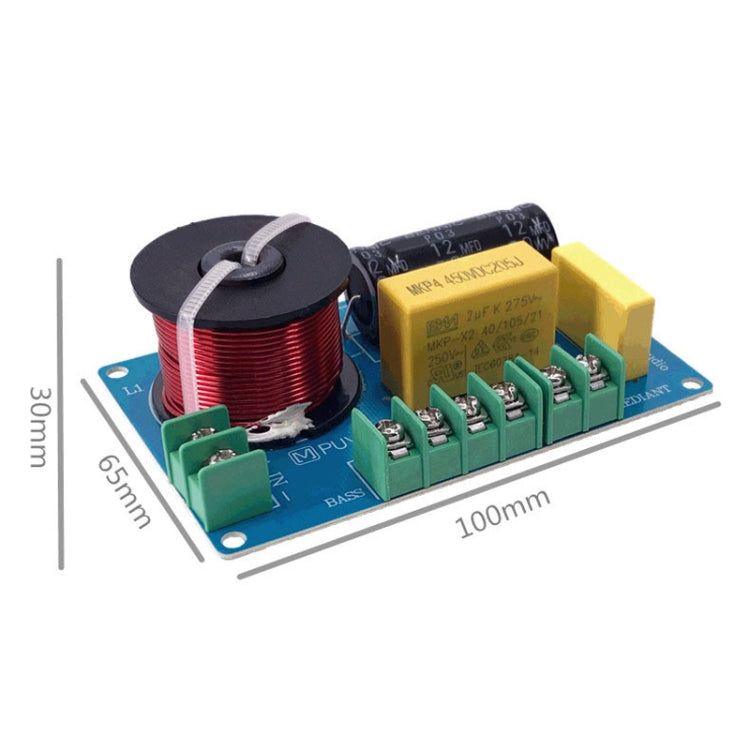 Divisor de altavoces para cine en casa con cruce de audio de 3 vías para frecuencias altas, medias y bajas PUV-W3, A Model, B Model, C Model, D Model