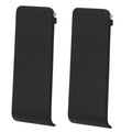 2 piezas de soporte de carcasa trasera de repuesto para consola Nintendo Switch, Black, Transparent White, White, Red, Blue