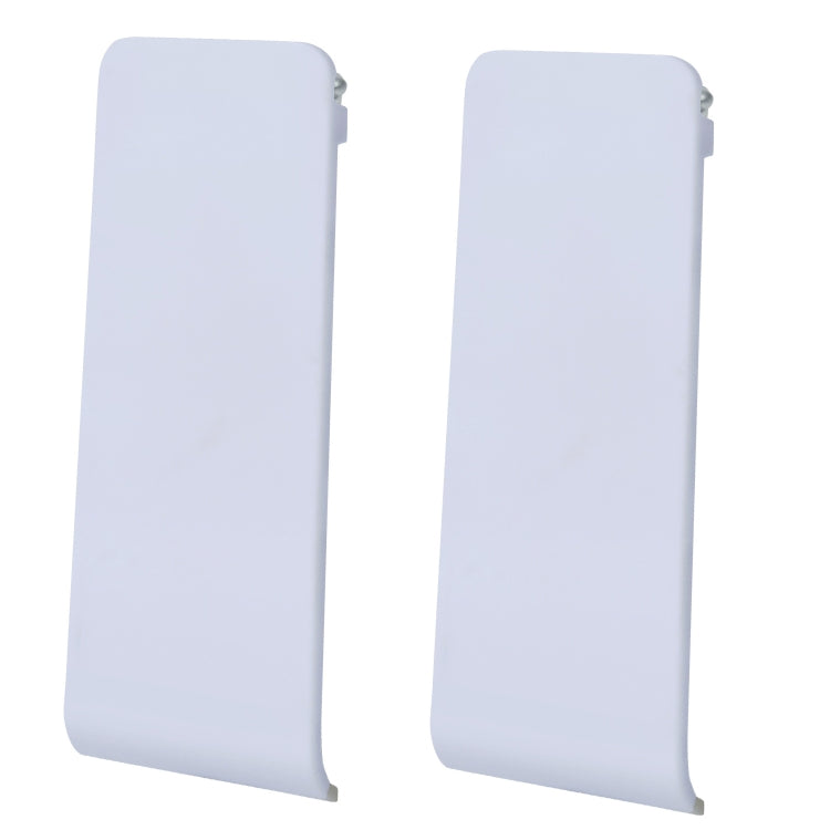 2 piezas de soporte de carcasa trasera de repuesto para consola Nintendo Switch, Black, Transparent White, White, Red, Blue