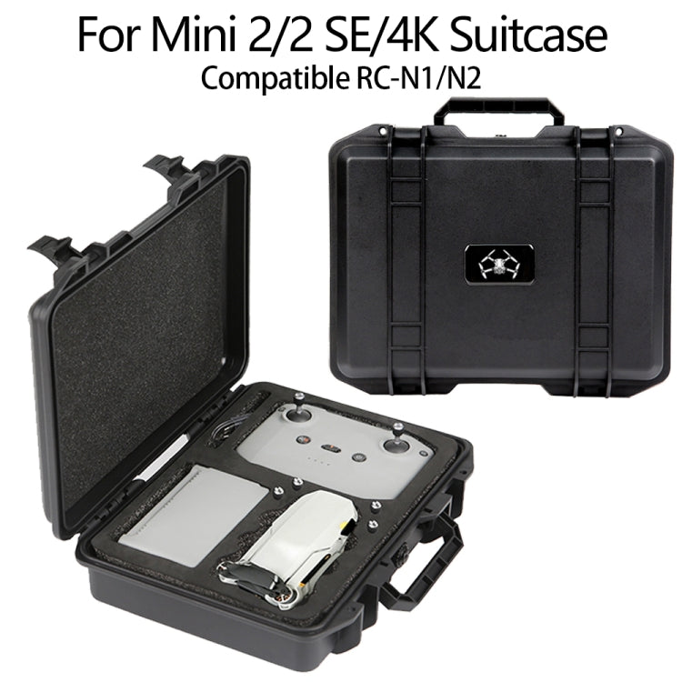 Estuche a prueba de explosiones para DJI Mini 4K / Mini 2 SE / Mini 2 compatible con RC-N1 / N2, RC-N1 / N2 Black