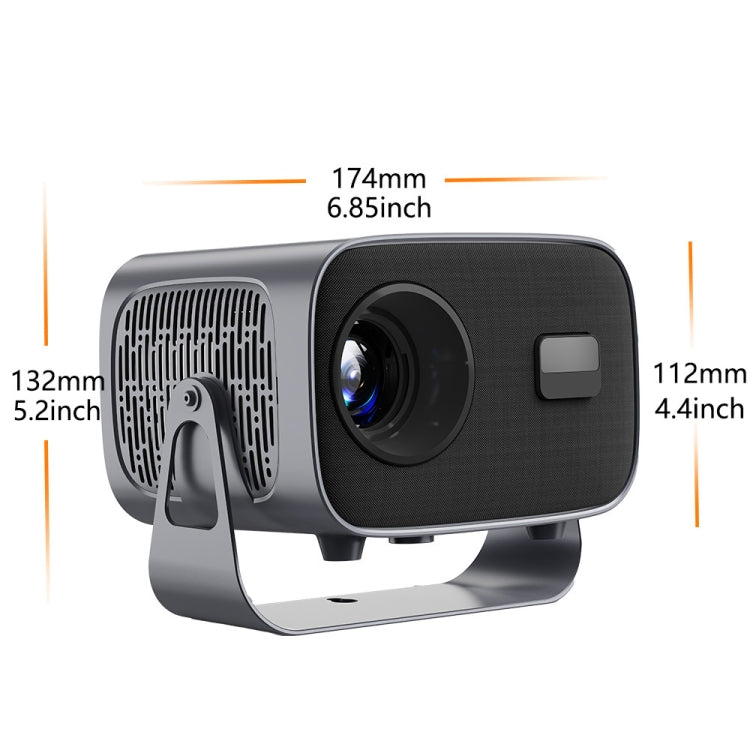 Proyector portátil inteligente Android 4K, US Plug, UK Plug, EU Plug, AU Plug