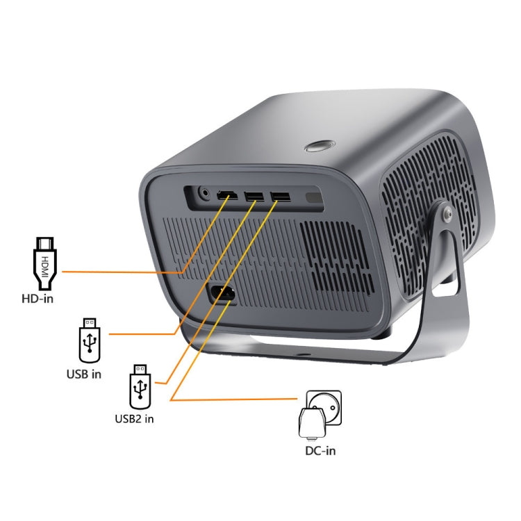 Proyector portátil inteligente Android 4K, US Plug, UK Plug, EU Plug, AU Plug