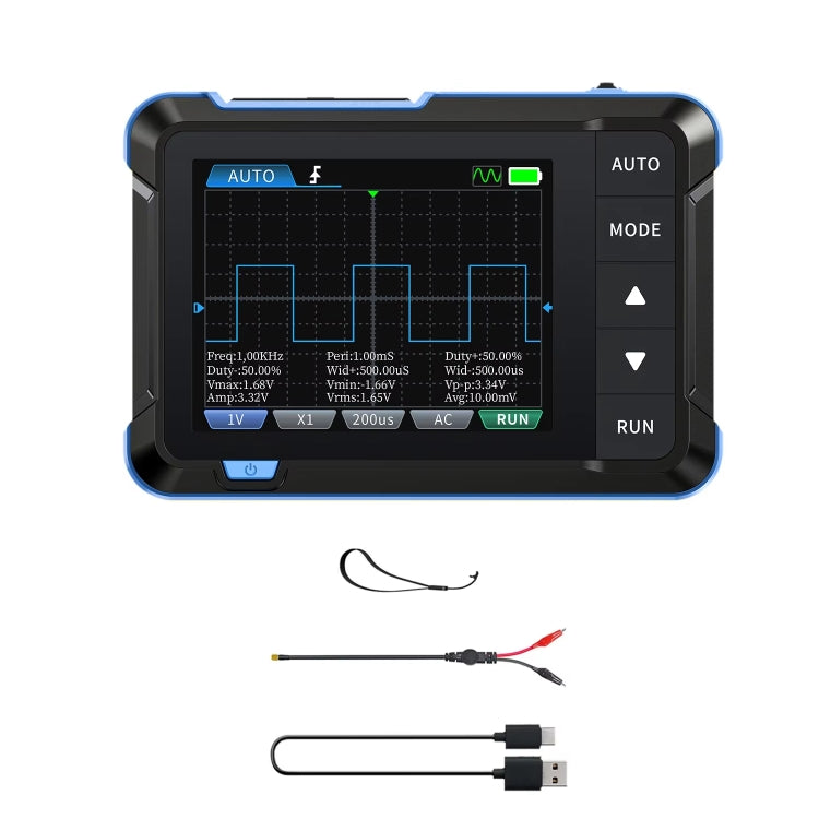 Generador de señales de osciloscopio digital portátil mini FNIRSI 2 en 1, Standard, Upgrade