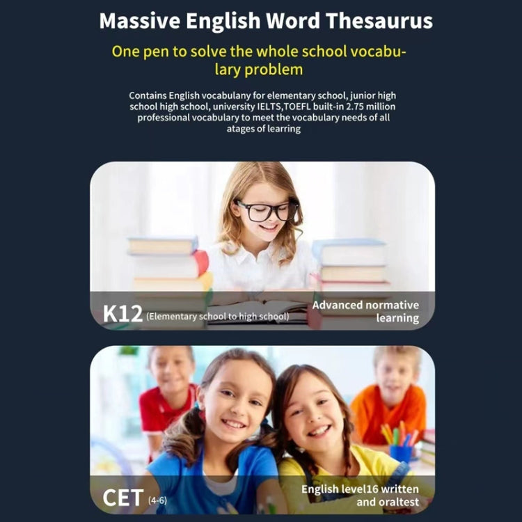 Versión internacional Multiidioma Cámara Escaneo Traducción sin conexión Lápiz