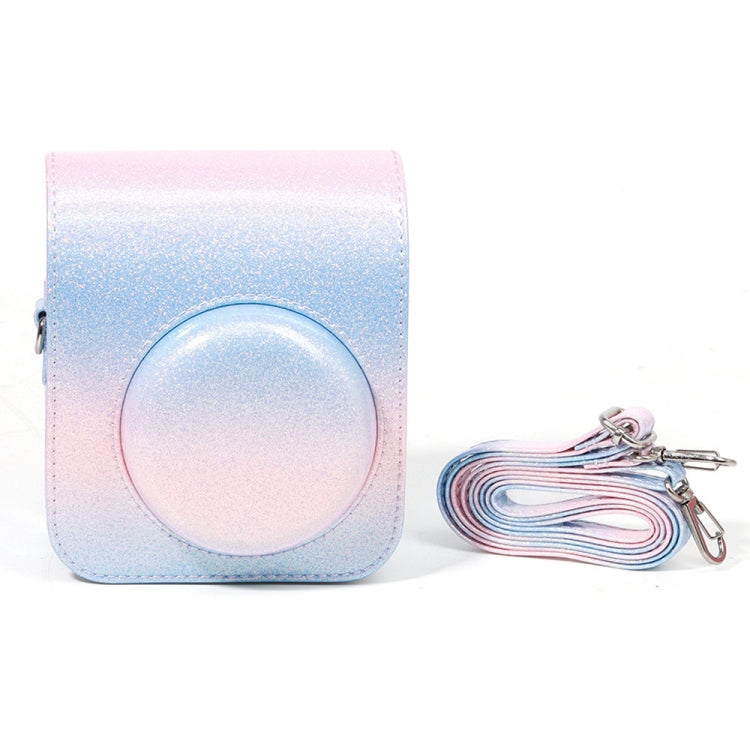 Bolsa protectora para cámara Polaroid Mini 12 con diseño de cielo estrellado colorido
