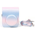 Bolsa protectora para cámara Polaroid Mini 12 con diseño de cielo estrellado colorido