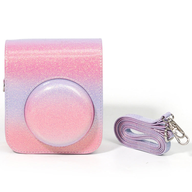 Bolsa protectora para cámara Polaroid Mini 12 con diseño de cielo estrellado colorido