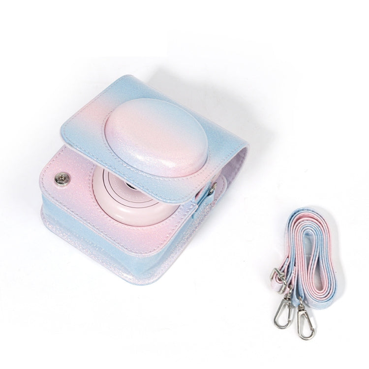 Bolsa protectora para cámara Polaroid Mini 12 con diseño de cielo estrellado colorido