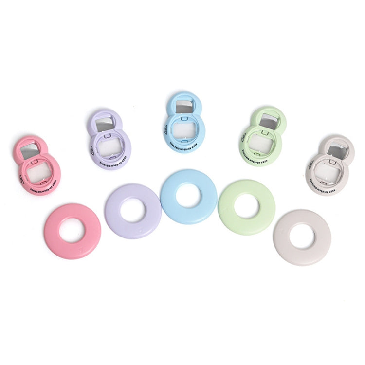 Juego de anillos auxiliares con filtro para selfies para Fuji Mini7+/SE