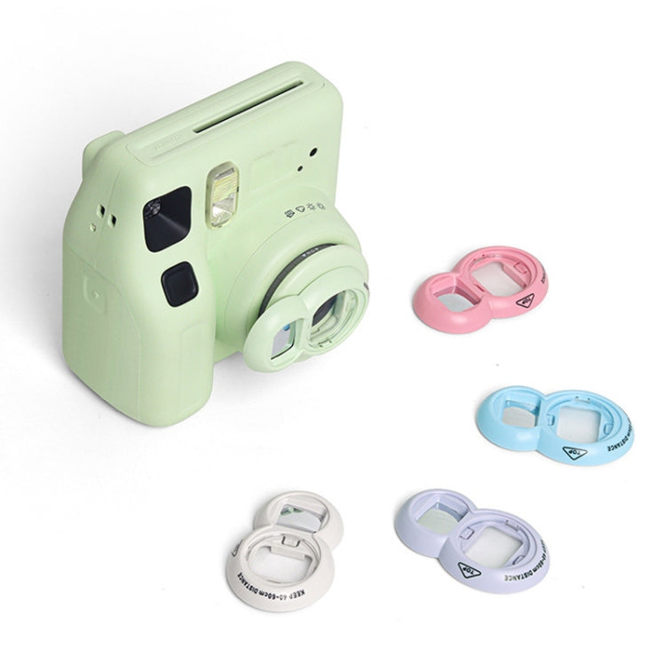 Juego de anillos auxiliares con filtro para selfies para Fuji Mini7+/SE