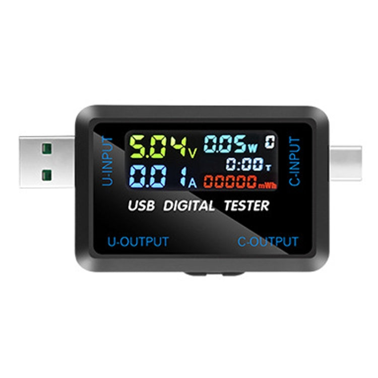 Medidor de voltaje y corriente digital multifuncional 6527-Q, comprobador de capacidad portátil, 6527-Q