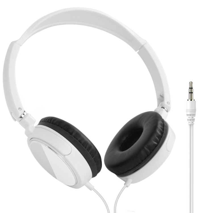 Auriculares plegables con cable de 3,5 mm JTY-071 para música y piano, Without Mic White, Without Mic Black, With Mic Black, With Mic White