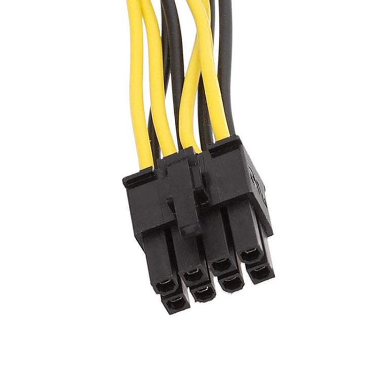 Cable de alimentación de CPU IDE Power Dual Large de 4 pines a EPS de 8 pines, 15cm, 20cm