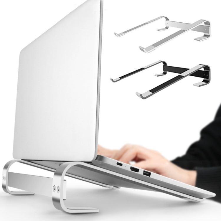 Soporte de escritorio para computadora portátil de aleación de aluminio, for 10-18 inch